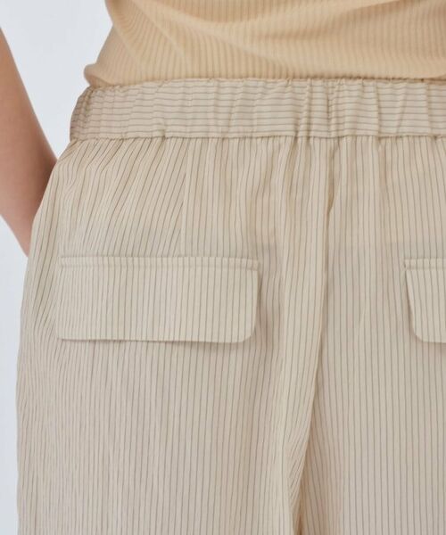 cloenc / クロエンス パンツ | 【セットアップ／手洗い可】ストライプイージーパンツ | 詳細10