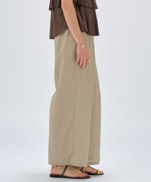 cloenc / クロエンス パンツ | 【セットアップ／手洗い可】ストライプイージーパンツ | 詳細13