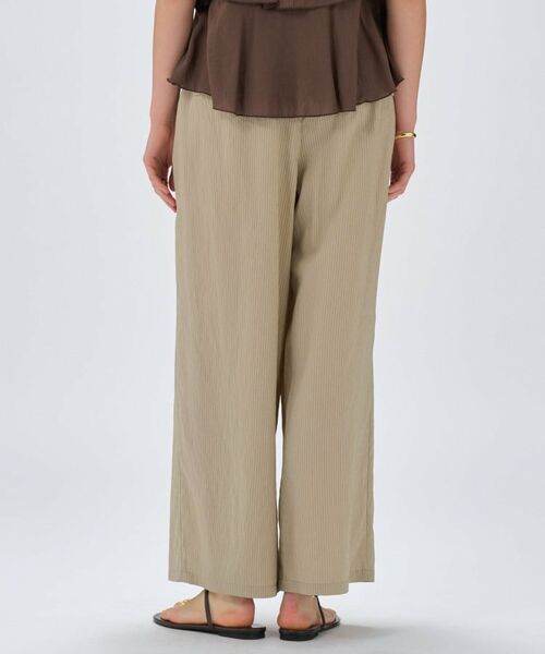 cloenc / クロエンス パンツ | 【セットアップ／手洗い可】ストライプイージーパンツ | 詳細14