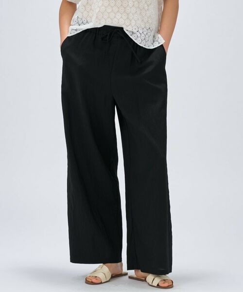 cloenc / クロエンス パンツ | 【セットアップ／手洗い可】ストライプイージーパンツ | 詳細17