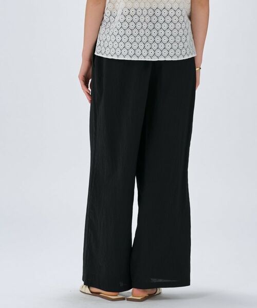 cloenc / クロエンス パンツ | 【セットアップ／手洗い可】ストライプイージーパンツ | 詳細19