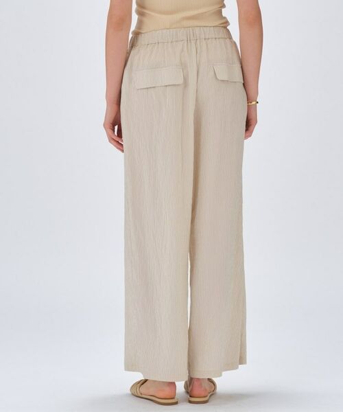 cloenc / クロエンス パンツ | 【セットアップ／手洗い可】ストライプイージーパンツ | 詳細5