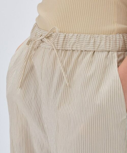 cloenc / クロエンス パンツ | 【セットアップ／手洗い可】ストライプイージーパンツ | 詳細7