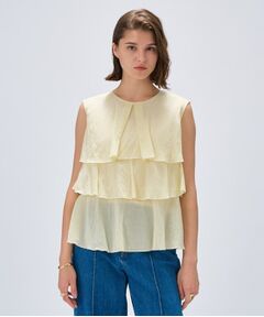 cloenc / クロエンス シャツ・ブラウス | 【手洗い可】ティアードフリルブラウス