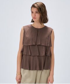 cloenc / クロエンス シャツ・ブラウス | 【手洗い可】ティアードフリルブラウス