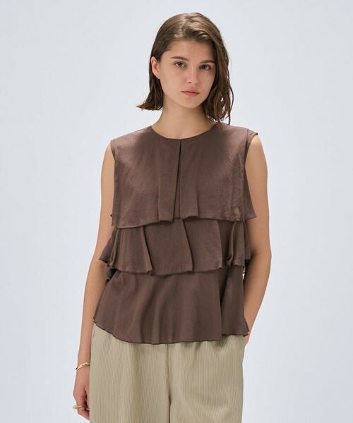 cloenc / クロエンス シャツ・ブラウス | 【手洗い可】ティアードフリルブラウス | 詳細15