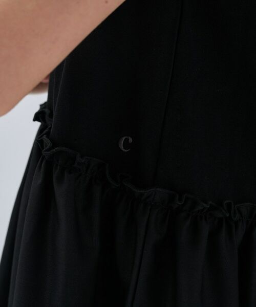 cloenc / クロエンス カットソー | 【マシンウォッシュ】ドッキングチュニックTシャツ | 詳細13