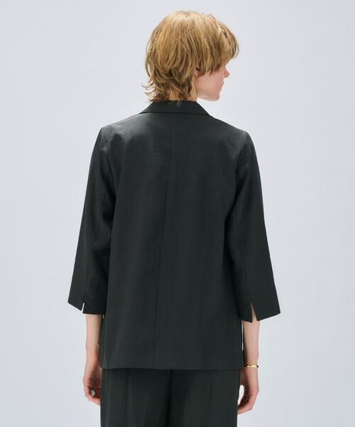 cloenc / クロエンス テーラードジャケット | 【セットアップ／手洗い可】ドライタッチ八分袖テーラードジャケット | 詳細17