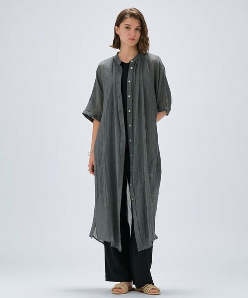 cloenc / クロエンス ロング・マキシ丈ワンピース | 【手洗い可】ギャザーボリュームワンピース | 詳細10