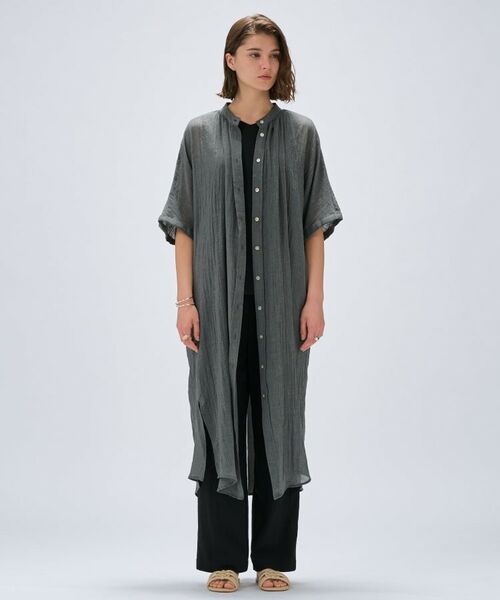 cloenc / クロエンス ロング・マキシ丈ワンピース | 【手洗い可】ギャザーボリュームワンピース | 詳細11