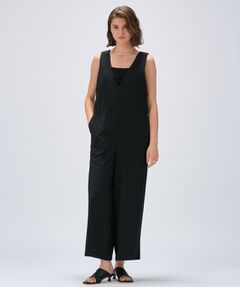 cloenc / クロエンス サロペット・オールインワン | 【手洗い可】キーネックオーバーサロペット