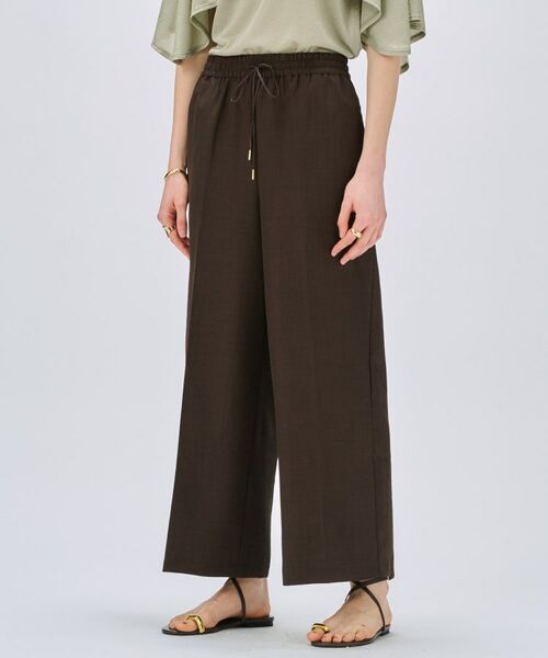 cloenc / クロエンス パンツ | 【セットアップ／手洗い可】ドライタッチイージーワイドパンツ | 詳細11