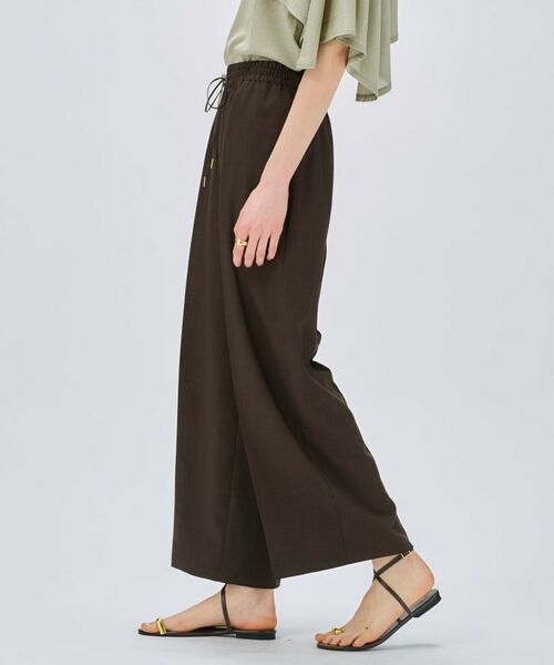 cloenc / クロエンス パンツ | 【セットアップ／手洗い可】ドライタッチイージーワイドパンツ | 詳細12