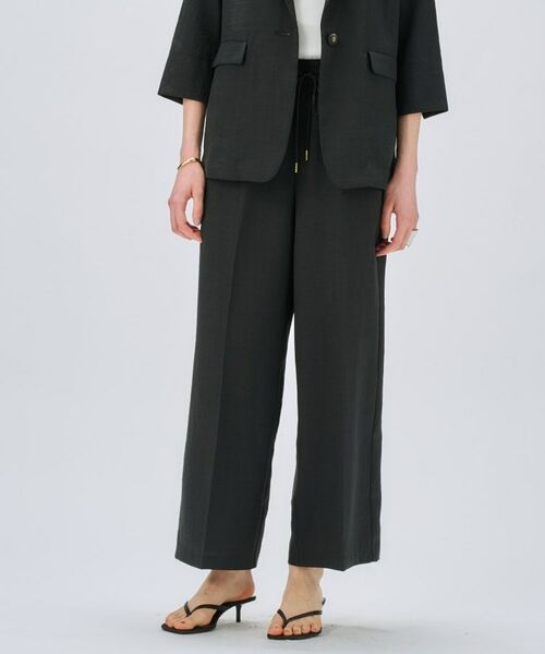 cloenc / クロエンス パンツ | 【セットアップ／手洗い可】ドライタッチイージーワイドパンツ | 詳細14