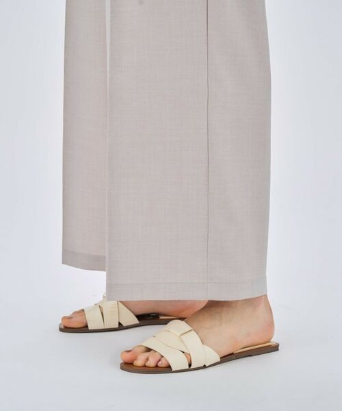 cloenc / クロエンス パンツ | 【セットアップ／手洗い可】ドライタッチイージーワイドパンツ | 詳細9