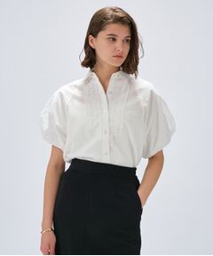 cloenc / クロエンス シャツ・ブラウス | 【手洗い可】シアーローンフリルブラウス