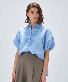 cloenc / クロエンス シャツ・ブラウス | 【手洗い可】シアーローンフリルブラウス