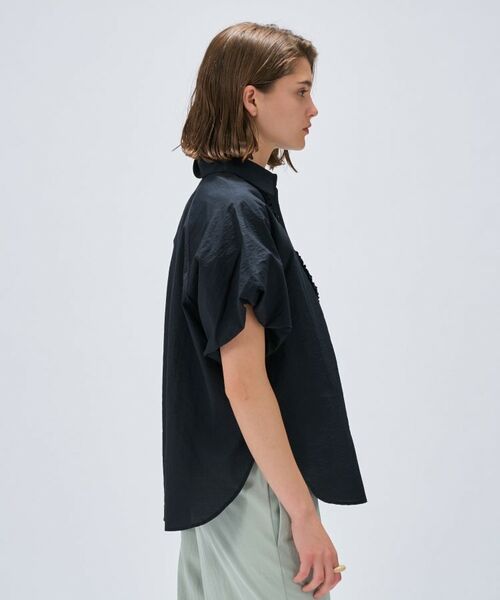 cloenc / クロエンス シャツ・ブラウス | 【手洗い可】シアーローンフリルブラウス | 詳細15