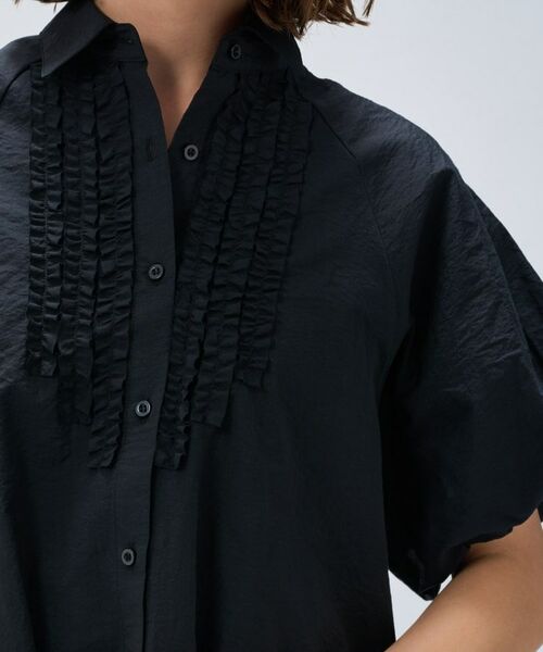 cloenc / クロエンス シャツ・ブラウス | 【手洗い可】シアーローンフリルブラウス | 詳細17