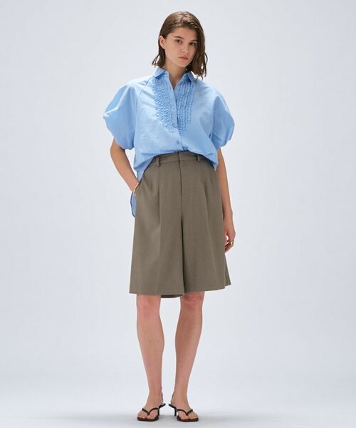 cloenc / クロエンス シャツ・ブラウス | 【手洗い可】シアーローンフリルブラウス | 詳細8