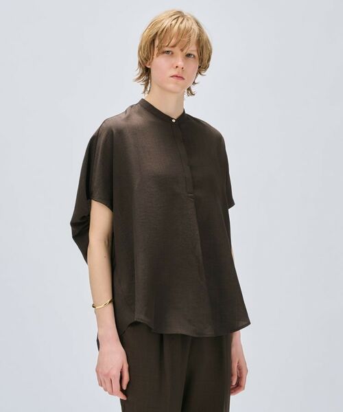 cloenc / クロエンス シャツ・ブラウス | 【セットアップ／手洗い可】ドライタッチバルーンフォルムブラウス | 詳細10