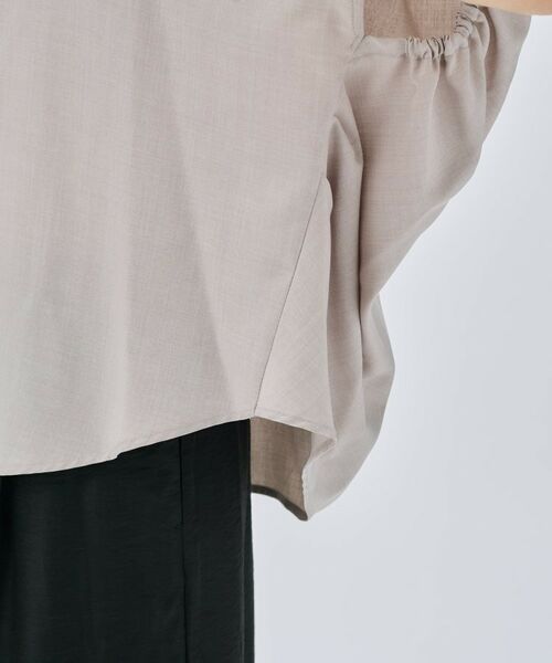 cloenc / クロエンス シャツ・ブラウス | 【セットアップ／手洗い可】ドライタッチバルーンフォルムブラウス | 詳細7