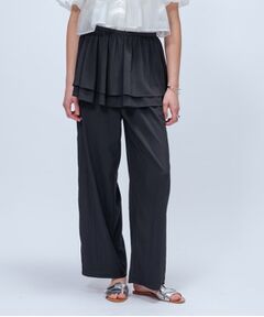 cloenc / クロエンス パンツ | 【手洗い可】3wayペプラムワイドパンツ