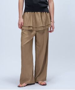 cloenc / クロエンス パンツ | 【手洗い可】3wayペプラムワイドパンツ