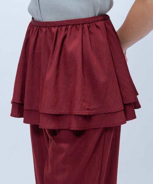 cloenc / クロエンス パンツ | 【手洗い可】3wayペプラムワイドパンツ | 詳細10