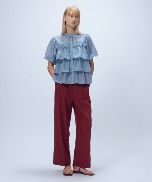 cloenc / クロエンス パンツ | 【手洗い可】3wayペプラムワイドパンツ | 詳細11