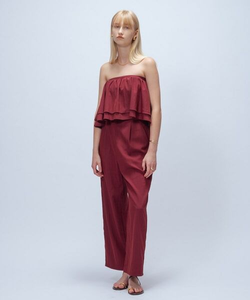 cloenc / クロエンス パンツ | 【手洗い可】3wayペプラムワイドパンツ | 詳細20