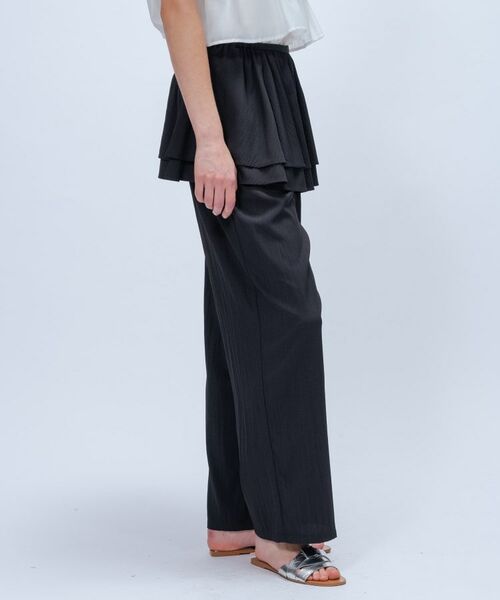 cloenc / クロエンス パンツ | 【手洗い可】3wayペプラムワイドパンツ | 詳細27