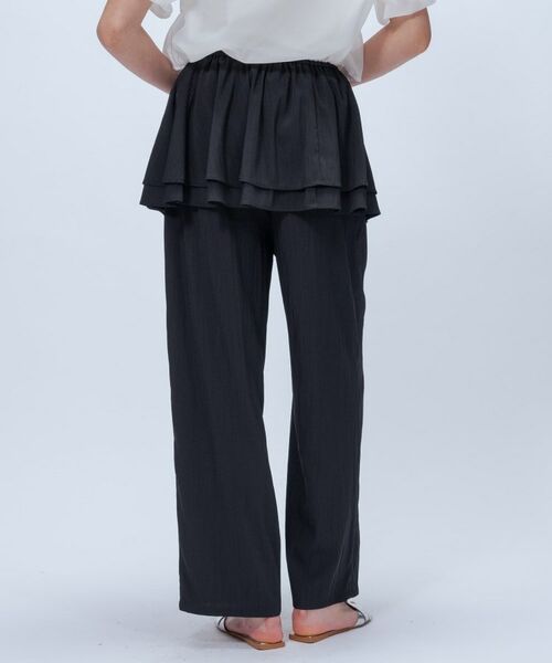 cloenc / クロエンス パンツ | 【手洗い可】3wayペプラムワイドパンツ | 詳細28