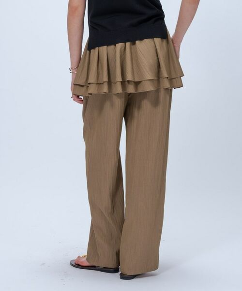 cloenc / クロエンス パンツ | 【手洗い可】3wayペプラムワイドパンツ | 詳細3