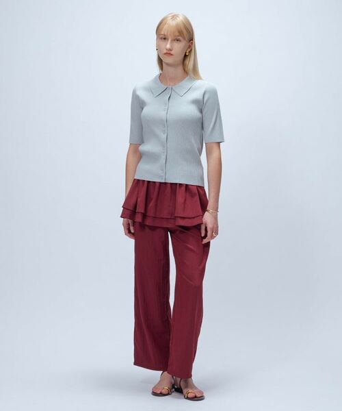 cloenc / クロエンス パンツ | 【手洗い可】3wayペプラムワイドパンツ | 詳細5
