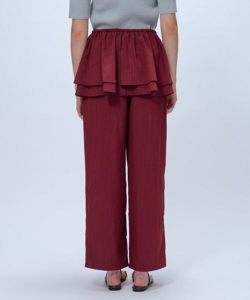 cloenc / クロエンス パンツ | 【手洗い可】3wayペプラムワイドパンツ | 詳細8