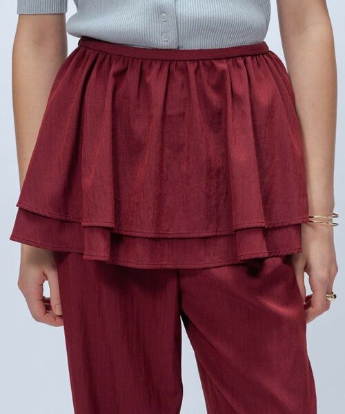 cloenc / クロエンス パンツ | 【手洗い可】3wayペプラムワイドパンツ | 詳細9