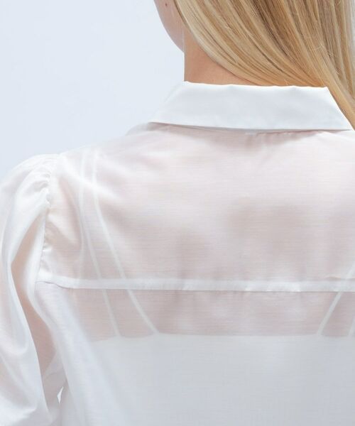 cloenc / クロエンス シャツ・ブラウス | 【手洗い可】シアーローンティアードブラウス | 詳細6