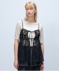 cloenc / クロエンス キャミソール・チューブトップ | 【手洗い可】レースキャミソール