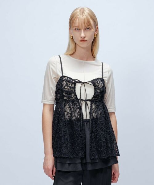 cloenc / クロエンス キャミソール・チューブトップ | 【手洗い可】レースキャミソール | 詳細12