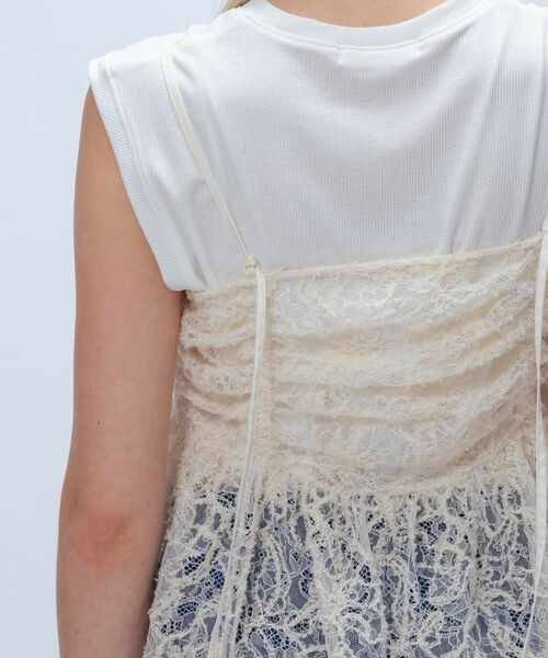 cloenc / クロエンス キャミソール・チューブトップ | 【手洗い可】レースキャミソール | 詳細5