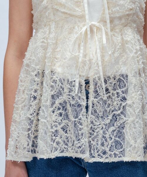 cloenc / クロエンス キャミソール・チューブトップ | 【手洗い可】レースキャミソール | 詳細7