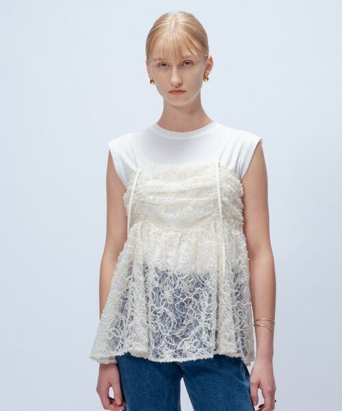 cloenc / クロエンス キャミソール・チューブトップ | 【手洗い可】レースキャミソール | 詳細9
