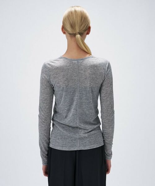 cloenc / クロエンス カットソー | 【手洗い可】シアークルーネックプルオーバー | 詳細14