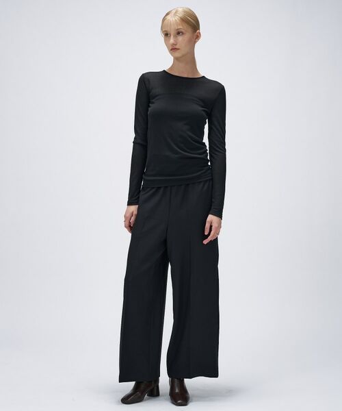 cloenc / クロエンス カットソー | 【手洗い可】シアークルーネックプルオーバー | 詳細18