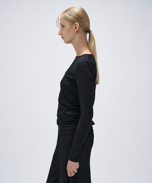 cloenc / クロエンス カットソー | 【手洗い可】シアークルーネックプルオーバー | 詳細20