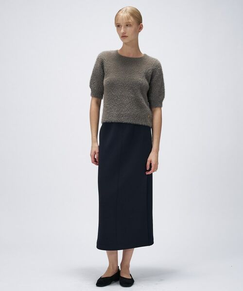 cloenc / クロエンス ニット・セーター | 【手洗い可】フェザーヤーンハーフスリーブニット | 詳細11