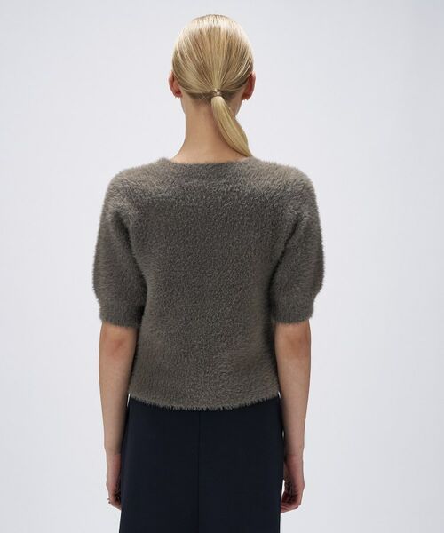 cloenc / クロエンス ニット・セーター | 【手洗い可】フェザーヤーンハーフスリーブニット | 詳細14