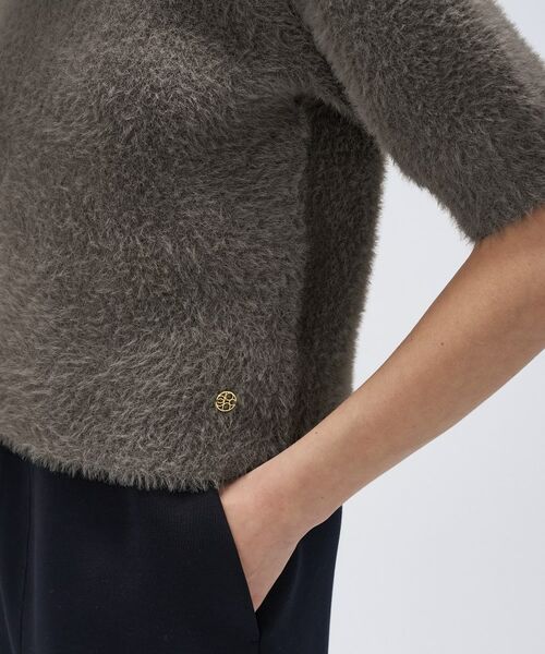 cloenc / クロエンス ニット・セーター | 【手洗い可】フェザーヤーンハーフスリーブニット | 詳細15