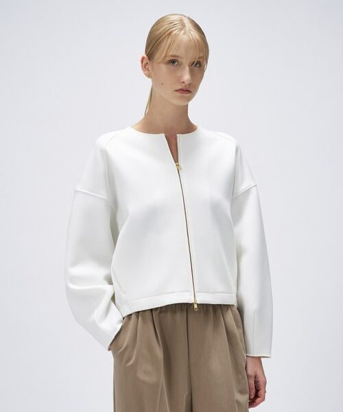 cloenc / クロエンス レザーブルゾン・ジャケット | 【セットアップ／マシンウォッシュ】ダブルジップダンボールブルゾン | 詳細2